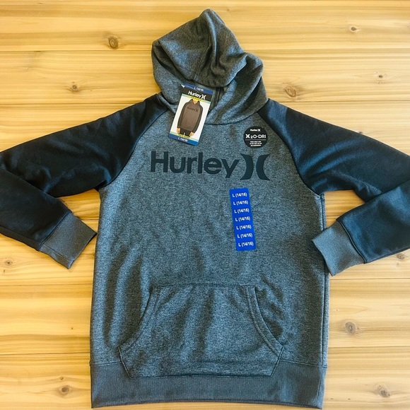 NWT HURLEY Boys Hoodie Size Large 14/16 - Picture 6 of 9